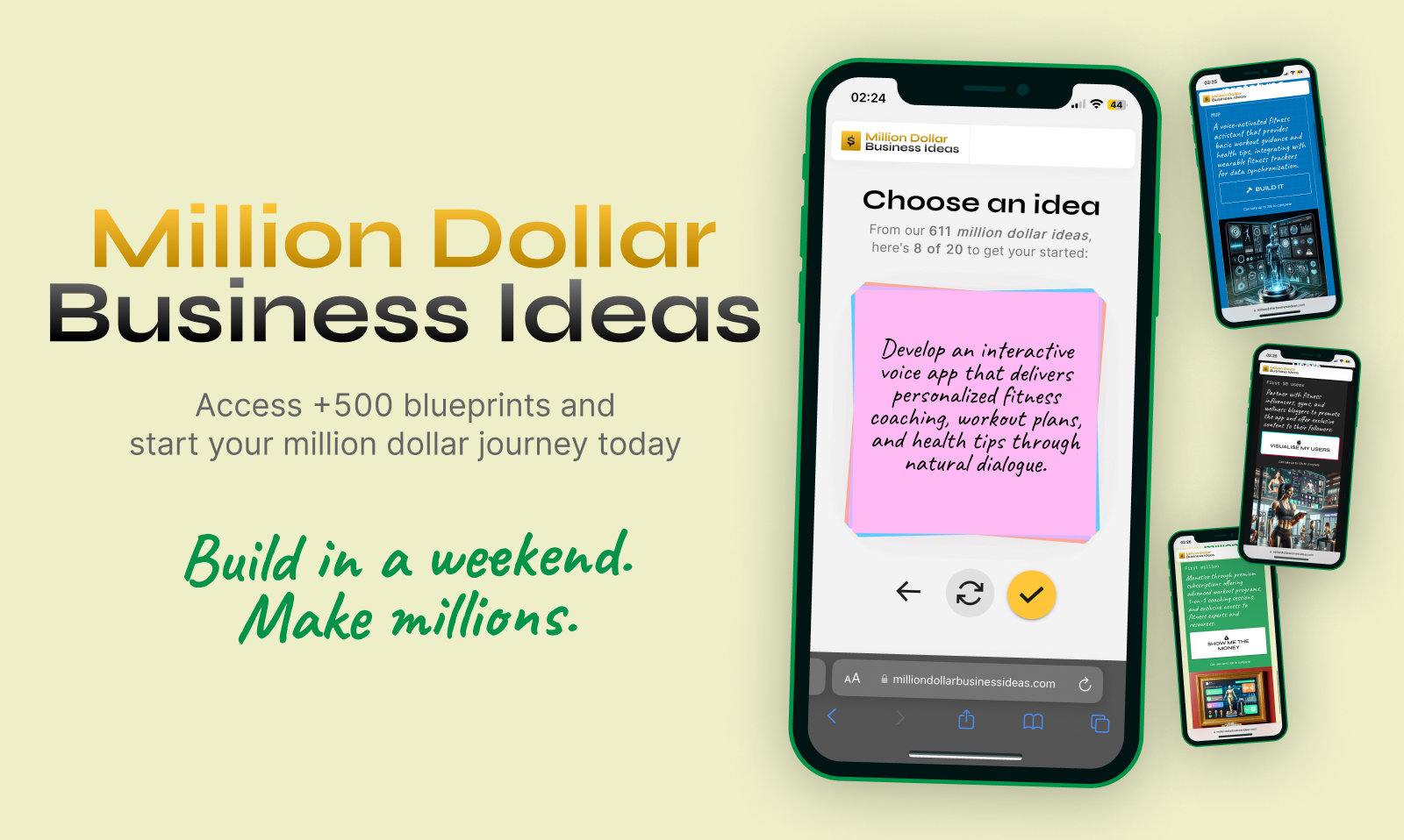 Million dollar business idea